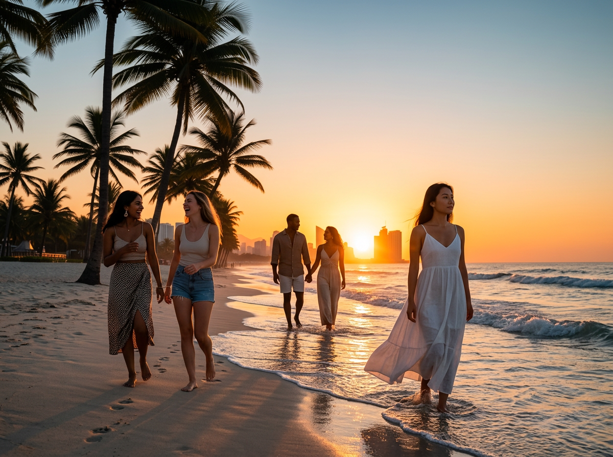 Sunrise Beach Walk
